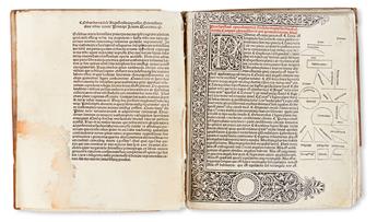 EUCLID.  Elementa geometriae.  1482